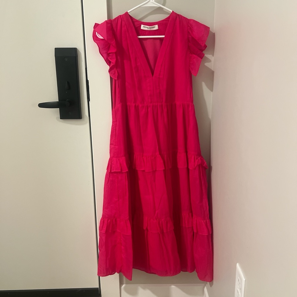 Pink Amanda Uprichard Dress